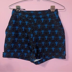 Blackmilk legend of Zelda breath of the wild sheikah shorts fairy goth gothic